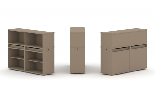 Тумба офисная (Набор №1.) Estetica ES.NB.2N-1 Тумба офисная (Набор №1.) Estetica ES.NB.2N-1