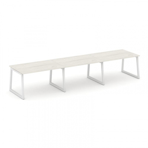 Style Project Стол переговорный SN-5T1.SPRG-022.3 Акация Лорка/Металл Антрацит 3540*980*750 фото 14