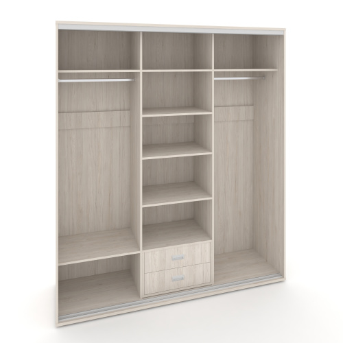 Корпус 3-х секционного шкафа высокого L=2369мм Maris SH.K3-6.1 K1 фото 2