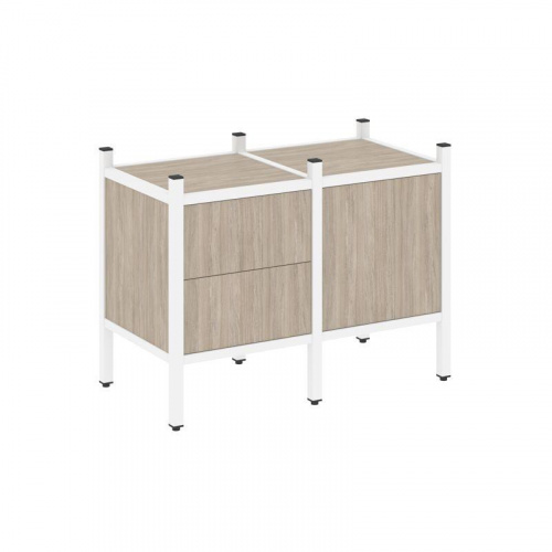 Стеллаж офисный прямой Loft VR.L-01 фото 2 Стеллаж офисный прямой Loft VR.L-01 фото 2