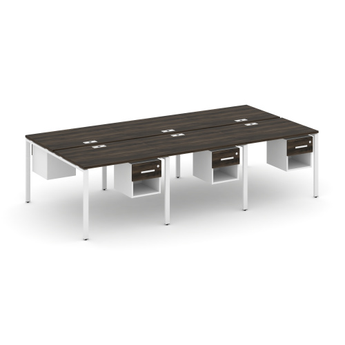 Бенч-система на 6 мест с подвесными тумбами Concept CN.DRS-157 фото 10 Бенч-система на 6 мест с подвесными тумбами Concept CN.DRS-157 фото 10