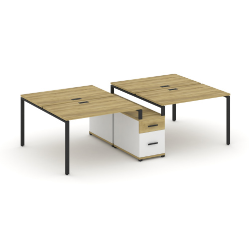 Бенч-система на 4 места с опорной тумбой Concept CN.DRS-314 фото 6 Бенч-система на 4 места с опорной тумбой Concept CN.DRS-314 фото 6