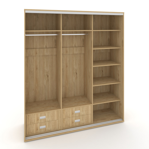 Корпус 3-х секционного шкафа высокого L=1769мм Maris SH.K3-2.1 K3 фото 3 Корпус 3-х секционного шкафа высокого L=1769мм Maris SH.K3-2.1 K3 фото 3