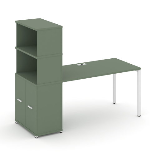 Стол офисный с опорным распашным шкафом Concept CN.SP-232 Стол офисный с опорным распашным шкафом Concept CN.SP-232