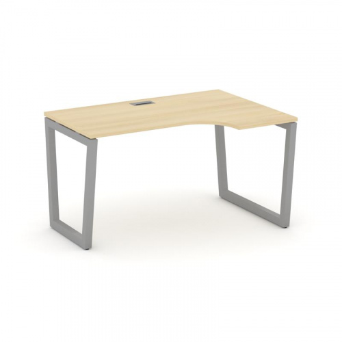 Style Project Стол рабочий эргоном. SN-5T2.SPA-022(R) Акация Лорка/Металл Антрацит/Заглушка Пластик фото 20