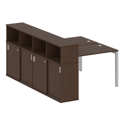 Бенч-система с шкафом-купе на П-обр. м/к Metal System Quattro 50БП.РС-СШК-4.2 фото 10 Бенч-система с шкафом-купе на П-обр. м/к Metal System Quattro 50БП.РС-СШК-4.2 фото 10