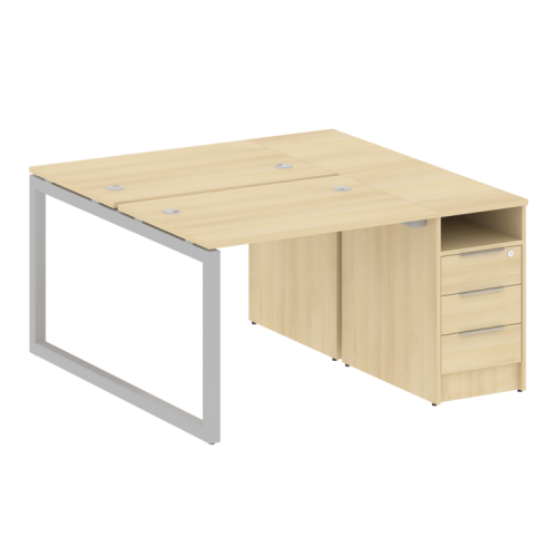 Бенч-система с тумбой на О-обр. м/к Metal System Quattro 50БО.РС-СТП-2.1 фото 4