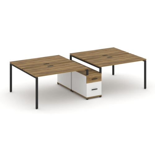 Бенч-система на 4 места с опорной тумбой Concept CN.DRS-315 фото 7 Бенч-система на 4 места с опорной тумбой Concept CN.DRS-315 фото 7