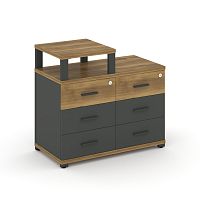 Тумба приставная с 6 ящиками Concept CN.TSP-008 A