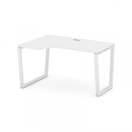 Style Project Стол рабочий эргоном. SN-6T2.SPA-022(L) Акация Лорка/Металл Антрацит/Заглушка Пластик фото 17