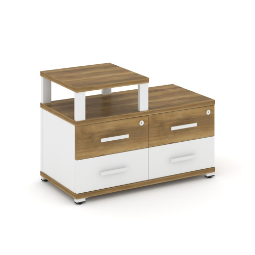 Тумба приставная с 4 ящиками Concept CN.TSP-002 W Тумба приставная с 4 ящиками Concept CN.TSP-002 W