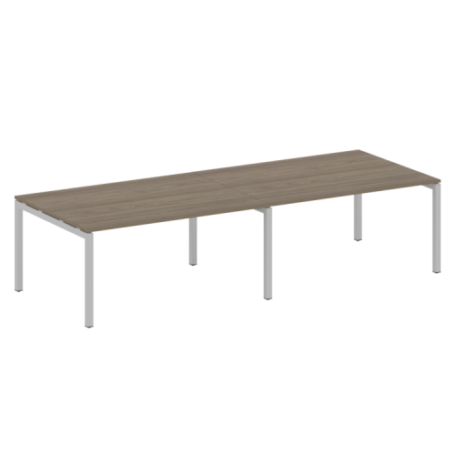 Переговорный стол на П-обр. м/к Metal System Quattro 50БП.ПРГ-2.4 фото 2 Переговорный стол на П-обр. м/к Metal System Quattro 50БП.ПРГ-2.4 фото 2