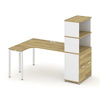 Стол эргономичный с опорным распашным шкафом Concept CN.SA-215(L)