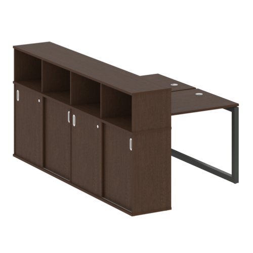 Бенч-система с шкафом-купе на О-обр. м/к Metal System Quattro 50БО.РС-СШК-4.1 фото 8 Бенч-система с шкафом-купе на О-обр. м/к Metal System Quattro 50БО.РС-СШК-4.1 фото 8