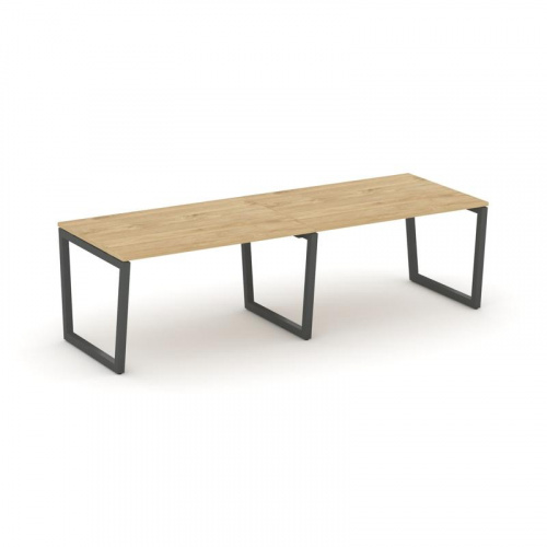 Style Project Стол переговорный SN-5T2.SPRG-014.3 Акация Лорка/Металл Антрацит 3160*980*750 фото 22