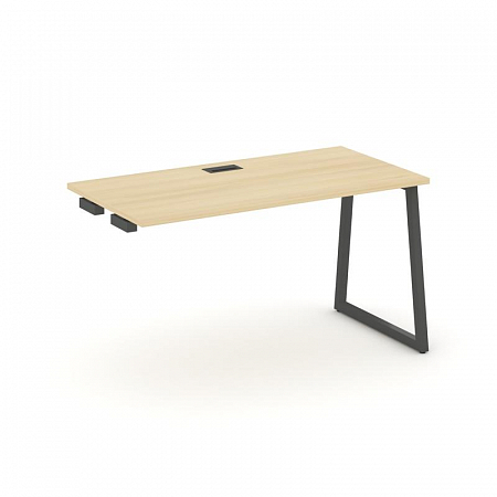 Style Project Стол-приставка к опор. элем. SN-4T1.OPRS-001 Акация Лорка/Металл Антрацит/Заглушка Пла