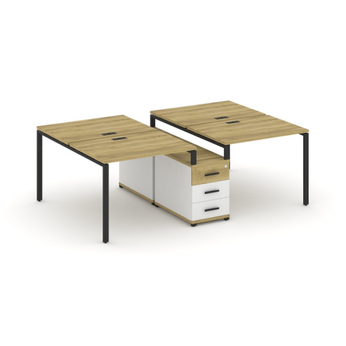 Бенч-система на 4 места с опорной тумбой Concept CN.DRS-309 фото 6 Бенч-система на 4 места с опорной тумбой Concept CN.DRS-309 фото 6