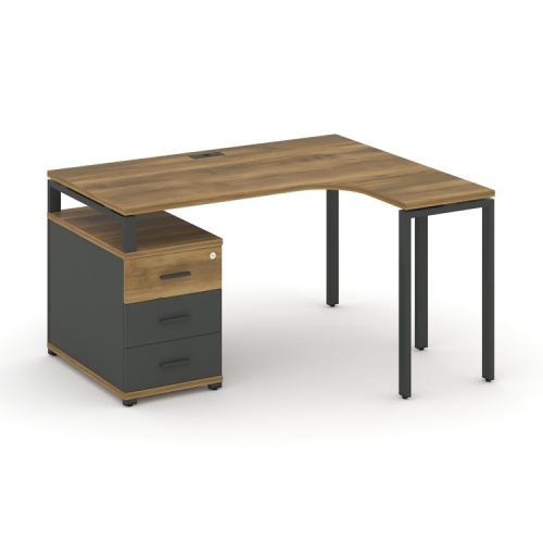 Стол эргономичный с опорной тумбой Concept CN.SA-303(R)