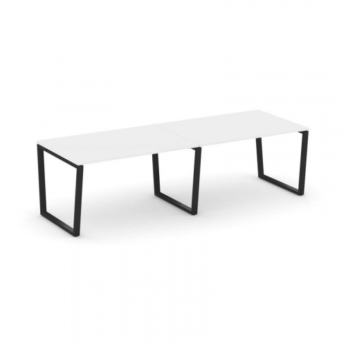 Style Project Стол переговорный SN-6T2.SPRG-013.3 Акация Лорка/Металл Антрацит 2760*980*750 фото 4