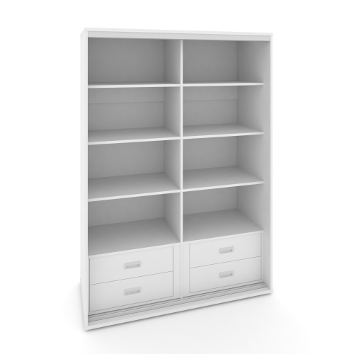 Корпус 2-х секционного шкафа низкого L=1700мм Maris SH.K2-7.2 K6 фото 2