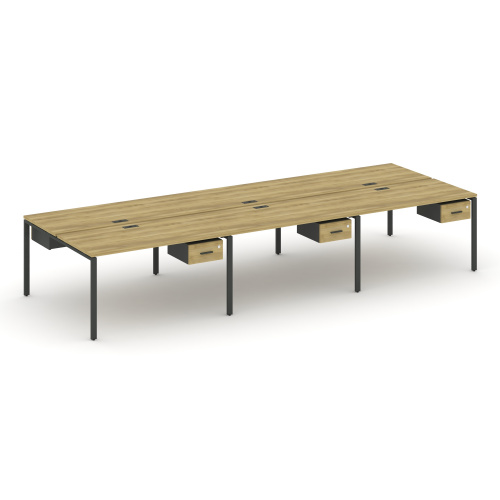 Бенч-система на 6 мест с подвесными тумбами Concept CN.DRS-150 фото 4 Бенч-система на 6 мест с подвесными тумбами Concept CN.DRS-150 фото 4