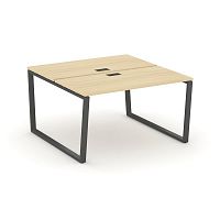 Style Project Рабочая станция 2-х сторон. SN-6T2.DRS-024 Акация Лорка/Металл Антрацит/Заглушка Пласт