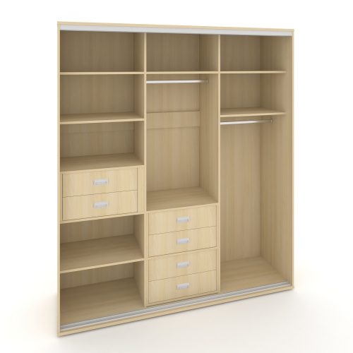 Корпус 3-х секционного шкафа высокого L=1769мм Maris SH.K3-2.1 K6 Корпус 3-х секционного шкафа высокого L=1769мм Maris SH.K3-2.1 K6