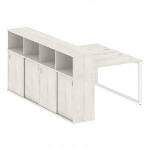 Бенч-система с шкафом-купе на О-обр. м/к Metal System БО.РС-СШК-4.2 фото 9