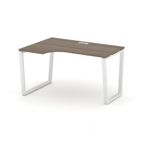 Style Project Стол рабочий эргоном. SN-6T2.SPA-022(L) Акация Лорка/Металл Антрацит/Заглушка Пластик фото 15