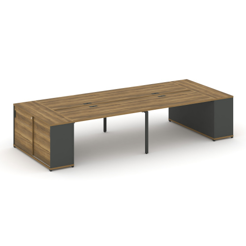 Бенч-система с опорными шкафами-купе Concept CN.DRS-277 Бенч-система с опорными шкафами-купе Concept CN.DRS-277