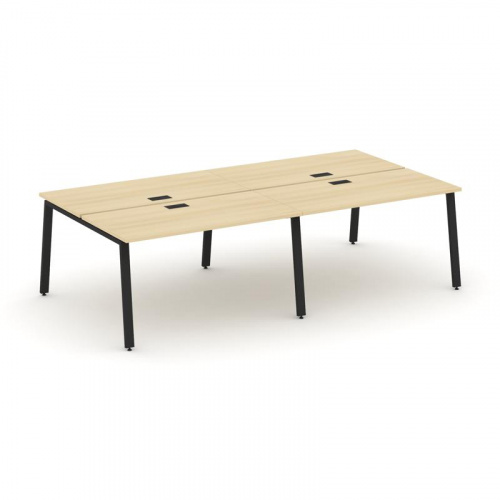 Style Project Рабочая станция 2-х сторон. SN-6A.DRS-044 Дуб Наварра/Металл Белый 3160*1432*750 фото 5