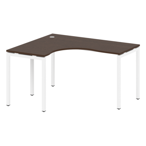 Стол криволинейный левый на П-обр. м/к Metal System Quattro 40БП.СА-3 (L) фото 5