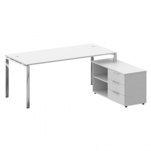 Стол руководителя с тумбой Metal System Direct БГ.СРТ-5.8 (R) фото 3 Стол руководителя с тумбой Metal System Direct БГ.СРТ-5.8 (R) фото 3