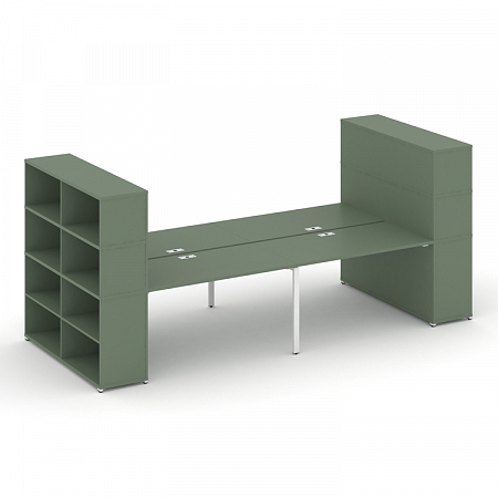 Бенч-система с опорными стеллажами Concept CN.DRS-257