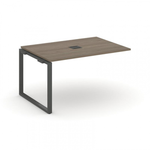 Style Project Проходной наб. элем. перег. стола SN-6O.NSPRG-003 Дуб Табак/Металл Серый 1380*980*750 фото 11