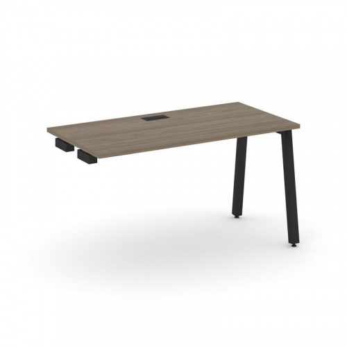 Style Project Стол-приставка к опор. элем. SN-5A.OPRS-013 Дуб Табак/Металл Белый 1380*700*750 фото 2 Style Project Стол-приставка к опор. элем. SN-5A.OPRS-013 Дуб Табак/Металл Белый 1380*700*750 фото 2