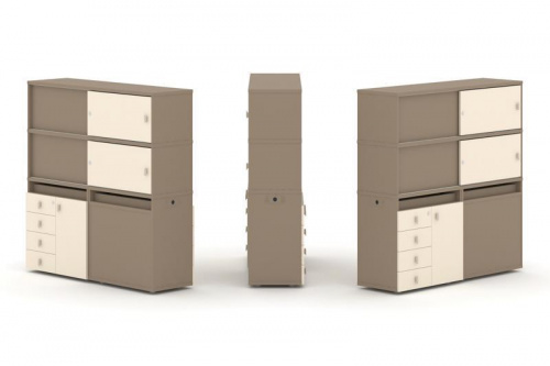 Тумба офисная (Набор №24.) Estetica ES.NB.2V-24 фото 3