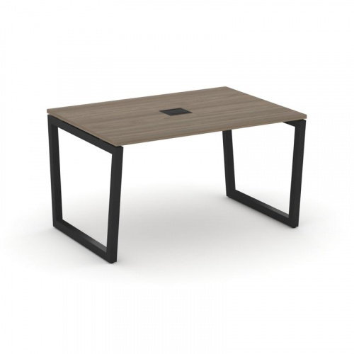 Style Project Стол переговорный SN-5T2.SPRG-002 Акация Лорка/Металл Антрацит/Заглушка Металл Антраци фото 4