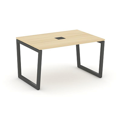 Style Project Стол переговорный SN-5T2.SPRG-003 Акация Лорка/Металл Антрацит/Заглушка Металл Антраци