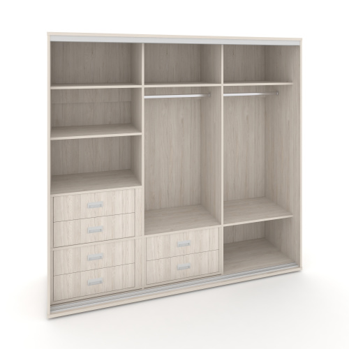 Корпус 3-х секционного шкафа низкого L=2519мм Maris SH.K3-7.2 K7 фото 3 Корпус 3-х секционного шкафа низкого L=2519мм Maris SH.K3-7.2 K7 фото 3