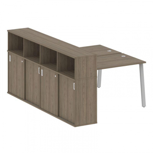 Бенч-система с шкафом-купе на А-обр. м/к Metal System БА.РС-СШК-4.2 фото 4 Бенч-система с шкафом-купе на А-обр. м/к Metal System БА.РС-СШК-4.2 фото 4