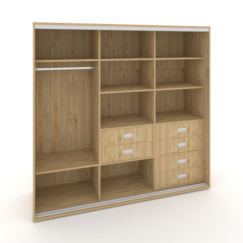 Корпус 3-х секционного шкафа низкого L=2219мм Maris SH.K3-5.2 K3 фото 4 Корпус 3-х секционного шкафа низкого L=2219мм Maris SH.K3-5.2 K3 фото 4