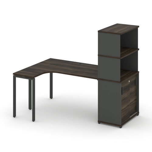 Стол эргономичный с опорным шкафом-купе Concept CN.SA-221(L) Стол эргономичный с опорным шкафом-купе Concept CN.SA-221(L)