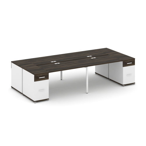 Бенч-система на 4 места с 2 опорными тумбами Concept CN.DRS-430 фото 10 Бенч-система на 4 места с 2 опорными тумбами Concept CN.DRS-430 фото 10