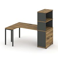 Стол эргономичный с опорным распашным шкафом Concept CN.SA-216(L)