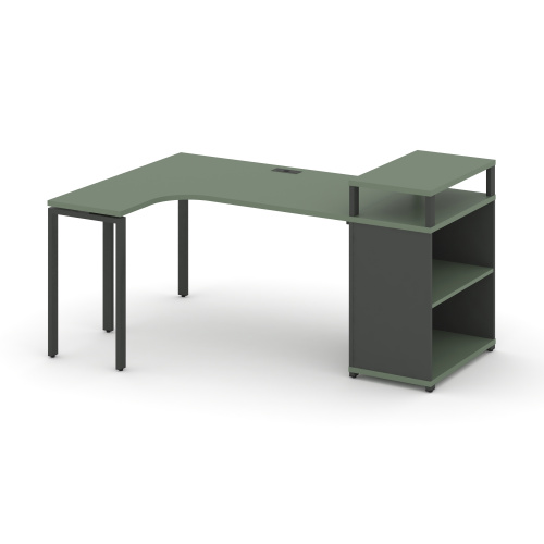 Стол эргономичный с опорным стеллажом Concept CN.SA-204(L) Стол эргономичный с опорным стеллажом Concept CN.SA-204(L)