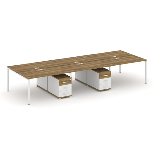 Бенч-система на 6 мест с 2 опорными тумбами Concept CN.DRS-343 фото 8 Бенч-система на 6 мест с 2 опорными тумбами Concept CN.DRS-343 фото 8