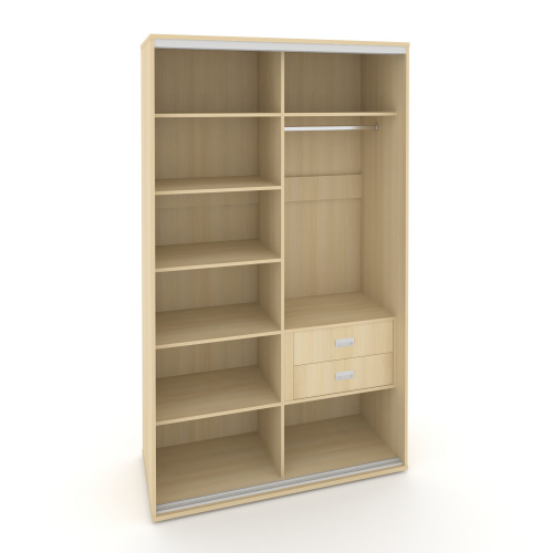 Корпус 2-х секционного шкафа высокого L=1100мм Maris SH.K2-1.1 K3