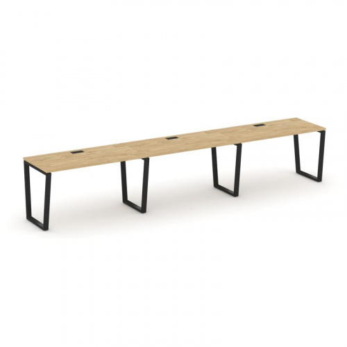 Style Project Рабочая станция 1 сторон. SN-6T2.ORS-032 Акация Лорка/Металл Антрацит/Заглушка Пластик Style Project Рабочая станция 1 сторон. SN-6T2.ORS-032 Акация Лорка/Металл Антрацит/Заглушка Пластик