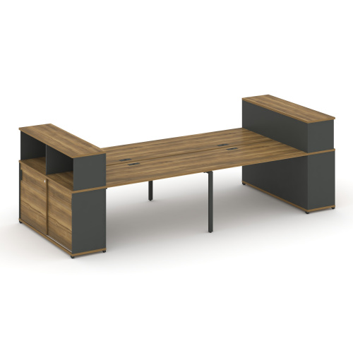 Бенч-система с опорными шкафами-купе Concept CN.DRS-281 Бенч-система с опорными шкафами-купе Concept CN.DRS-281